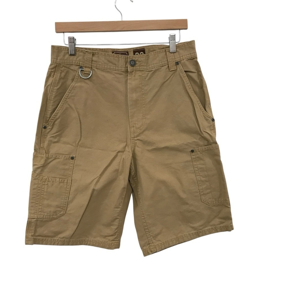 CE Schmidt Men’s Cargo Shorts Ripstop Size 32 Tan Workwear Utility